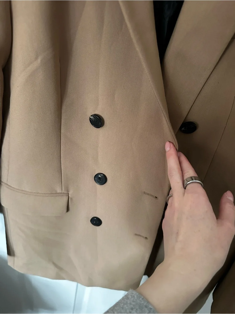 Zara tan blazer